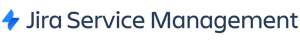 Jira Service Management Logo mit blauem Symbol und Schriftzug, steht für IT- und Digitalisierungsservices der ISO-Gruppe.