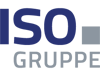 Offizielles ISO-Gruppe Logo, Symbol für IT-, Aviation- und Digitalisierungsdienstleistungen des Unternehmens.
